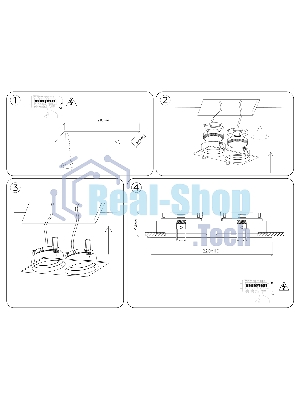 Светильник Ambrella light TN52234/2 WH белый IP20 GX53/2 220*110*44