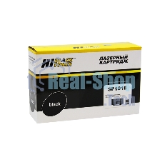 Тонер Картридж Hi-Black SP101E черный, для Ricoh Aficio SP100/100SF/100SU, 2К(аналог SP101E)