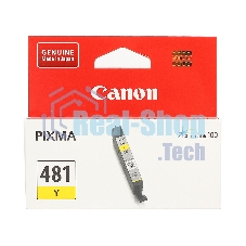 Картридж струйный Canon CLI-481 Y EMB желтый (257 стр.) для Canon TS6140/TS8140/TS9140/TR8540
