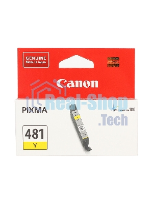 Картридж струйный Canon CLI-481 Y EMB желтый (257 стр.) для Canon TS6140/TS8140/TS9140/TR8540