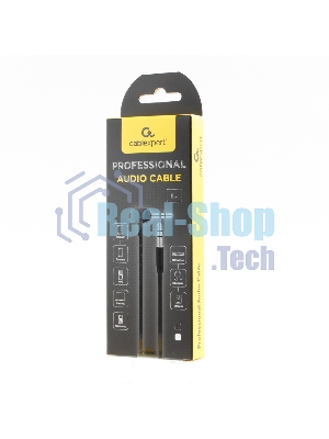 Кабель Cablexpert аудио 90˚ CCAB-01-35MML-1MW, 3.5 Jack (M)/3.5 Jack (M), белый, 1м, блистер