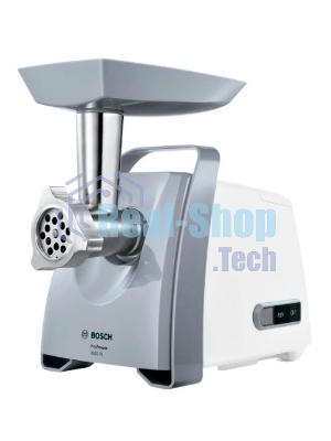 Мясорубка электрическая Bosch MFW45020 1600Вт белый/серый