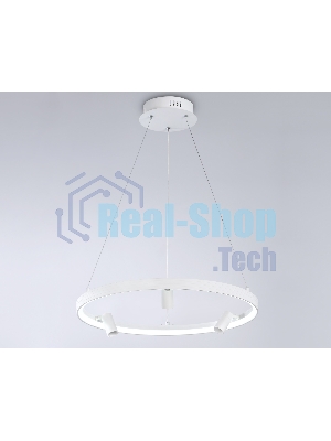 Светильник Ambrella light FL5281/1+3 WH белый 50W 3000K/4200K/6400K+4200K D500*1200 (ПДУ ИК)