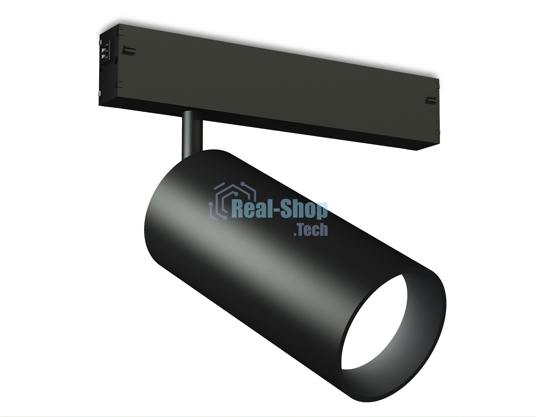 Светильник светодиодный трековый для шинопровода Magnetic Ambrella light GL1640 BK черный IP20 24W 4200K 220V 36° D65*140 (Без ПДУ)