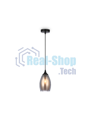 Светильник Ambrella light TR3535 BK/SM/FR черный/дымчатый/белый матовый E27 max 40W D120*800