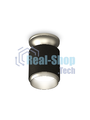 Светильник Ambrella Light XS6302141 SBK/MCH черный песок/хром матовый MR16 GU5.3 (N6904, C6302, N6123)