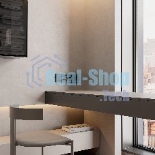 Рамка на 4 поста Slab (бронза софт) W0042963