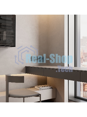 Рамка на 4 поста Slab (бронза софт) W0042963