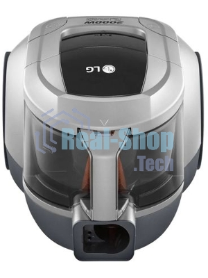 Пылесос LG VC5420NNTS серебристый/черный, 380/2000 Вт, уборка сухая, пылесборник контейнер 1.3 л