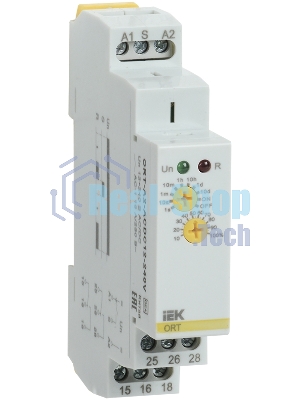 Реле задержки включения ORT 2 конт. 12-240В AC/DC IEK ORT-A2-ACDC12-240V