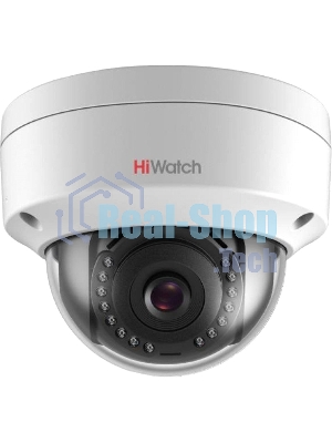 Видеокамера IP Hikvision HiWatch DS-I252 4-4мм цветная корп.:белый