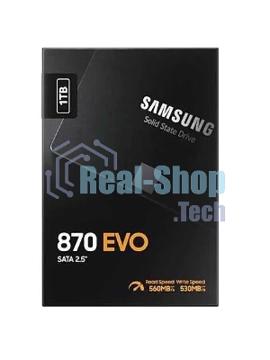 Накопитель SSD Samsung 1Tb 870 EVO Series MZ-77E1T0B/EU