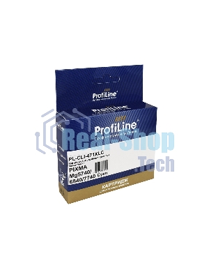 Картридж струйный ProfiLine PL-CLI-471 XLC для принтеров Canon PIXMA MG5740/MG6840/MG7740/TS5040/TS6040/TS8040/TS9040 с чернилами Cyan