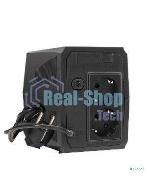 Источник бесперебойного питания ExeGate SpecialPro UNB-500.LED.AVR.2SH 500VA/300W, LED, AVR, 2*Schuko, черный