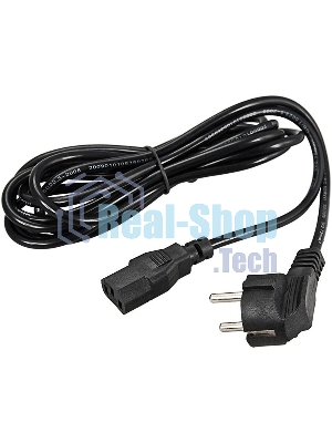 Шнур сетевой Rexant СЕЕ 7/7 (Schuko) – IEC 320 C13 3x0,75мм², длина 3м