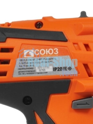 Дрель аккумуляторная СОЮЗ ДШС-18К 18 В, 1BatterySystem, 2 акк. 2 Ач