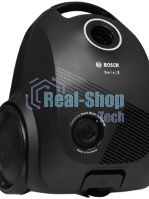 Пылесос Bosch BGBS2LB1 черный, 600 Вт, уборка сухая, пылесборник мешок 3.5 л
