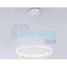 Светильник Ambrella light FL5281/1+3 WH белый 50W 3000K/4200K/6400K+4200K D500*1200 (ПДУ ИК)