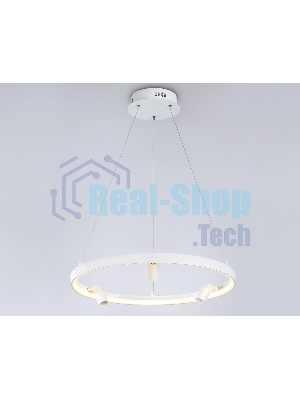 Светильник Ambrella light FL5281/1+3 WH белый 50W 3000K/4200K/6400K+4200K D500*1200 (ПДУ ИК)