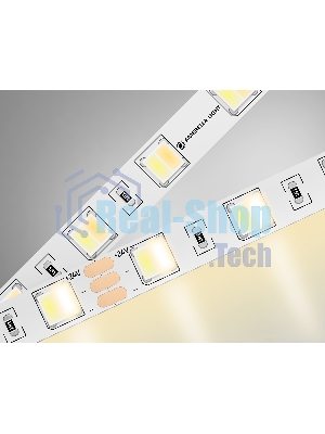 Светодиодная лента Ambrella light GS4101 5050 60Led/ 14W m/ 24V IP20 CCT 3000-6500K/ 5000*10*1.87mm (3 конт.)