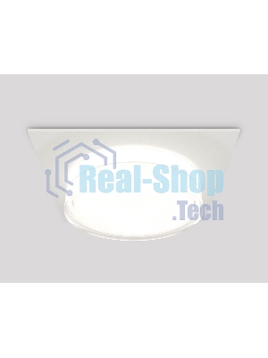 Комплект встраиваемого светильника Ambrella light XC8061022 SWH/FR/CL белый песок/белый матовый/прозрачный GX53 (C8061, N8399)