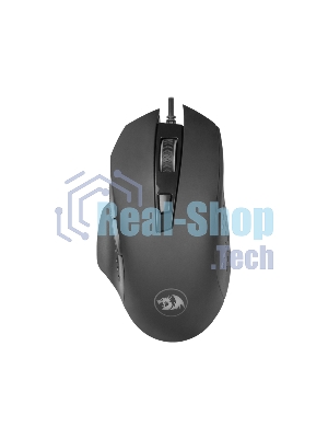 Мышь проводная Redragon Gainer черный, 3200 dpi, USB, кнопки - 6