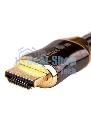 Кабель HDMI 19M/M,ver. 2.1, 8K@60 Hz 0.5m метал разъемы, нейлоновая оплетка Telecom TCG300-0.5M Кабель HDMI 19M/M,ver. 2.1, 8K@60 Hz 0.5m метал разъемы, нейлоновая оплетка Telecom
