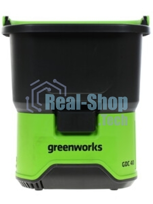Мойка высокого давления GREENWORKS GDC40 (5104507) без АКК. и ЗУ. аккумуляторная 40В V20л шланг 6м