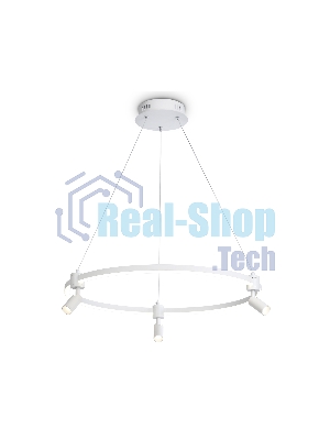 Светильник Ambrella light FL5292/1+3 WH белый 54W 3000K/4200K/6400K+4200K D600*1200 (ПДУ ИК)