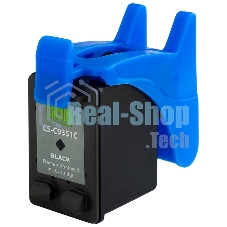 Картридж струйный Cactus CS-C9351C №21XL черный (20 мл) для HP DJ 3920/3940/D1360/D1460/D1470/D1560/D2330/D2360