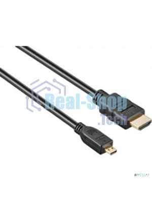 Кабель Exegate HDMI to microHDMI (19M -19M) 1.8м, ver1.4, позолоченные контакты