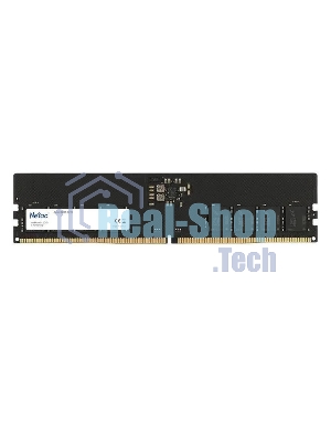 Оперативная память NETAC Basic, DDR5, 16Gb (1x16Gb), 5600MHz, CL46, DIMM