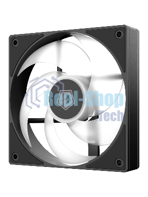 Вентилятор для корпуса ID-COOLING AS-120-ARGb-K черный 120мм 2000rpm 27.2db 4-pin