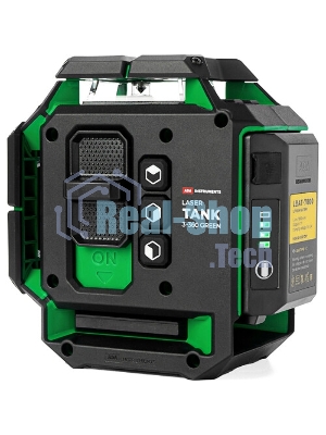 Уровень лазер. Ada LaserTANK 3-360 2кл.лаз. 515нм цв.луч. зеленый 3луч. (А00633)