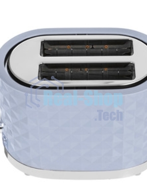 Тостер Galaxy Line GL 2912, серый, пластик, 1200 Вт