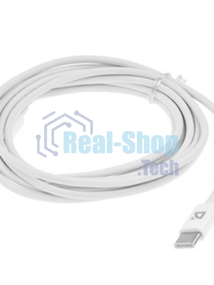 Кабель USB Defender F182 TypeC-TypeC 2м, белый