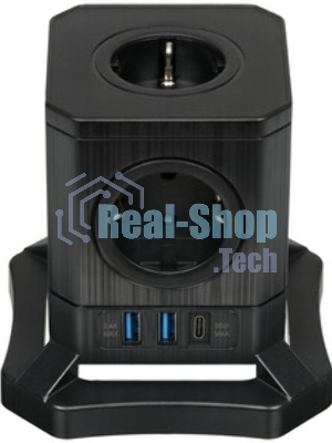 Сетевой фильтр HARPER UCH-730 Black PD3.0