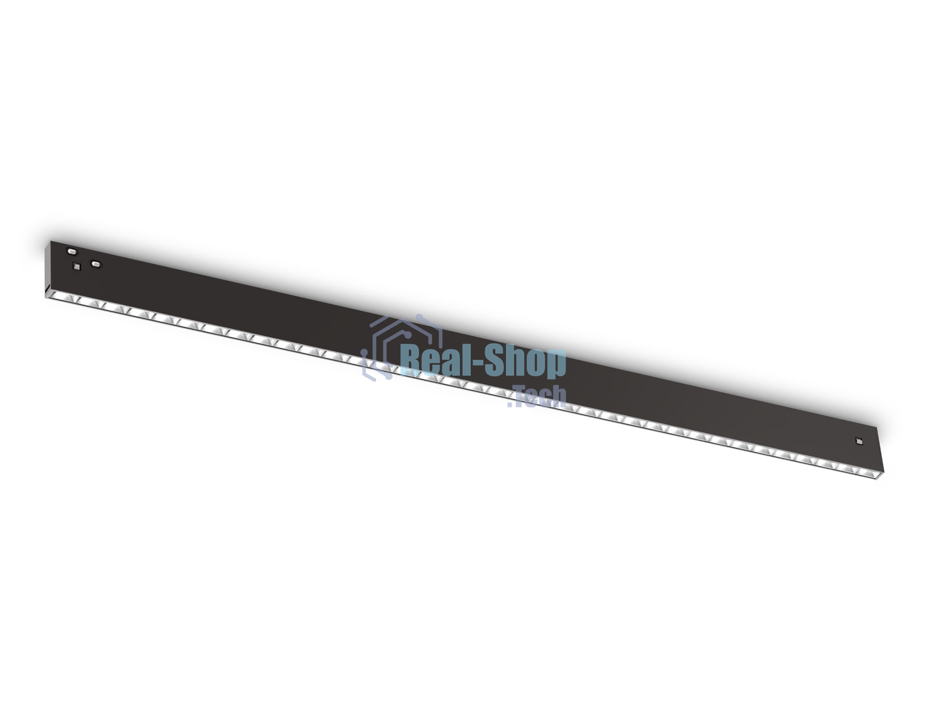 Трековый светильник GL2345 BK черный IP20 30W 3CCT 3000-6400K 48V 600*10*37