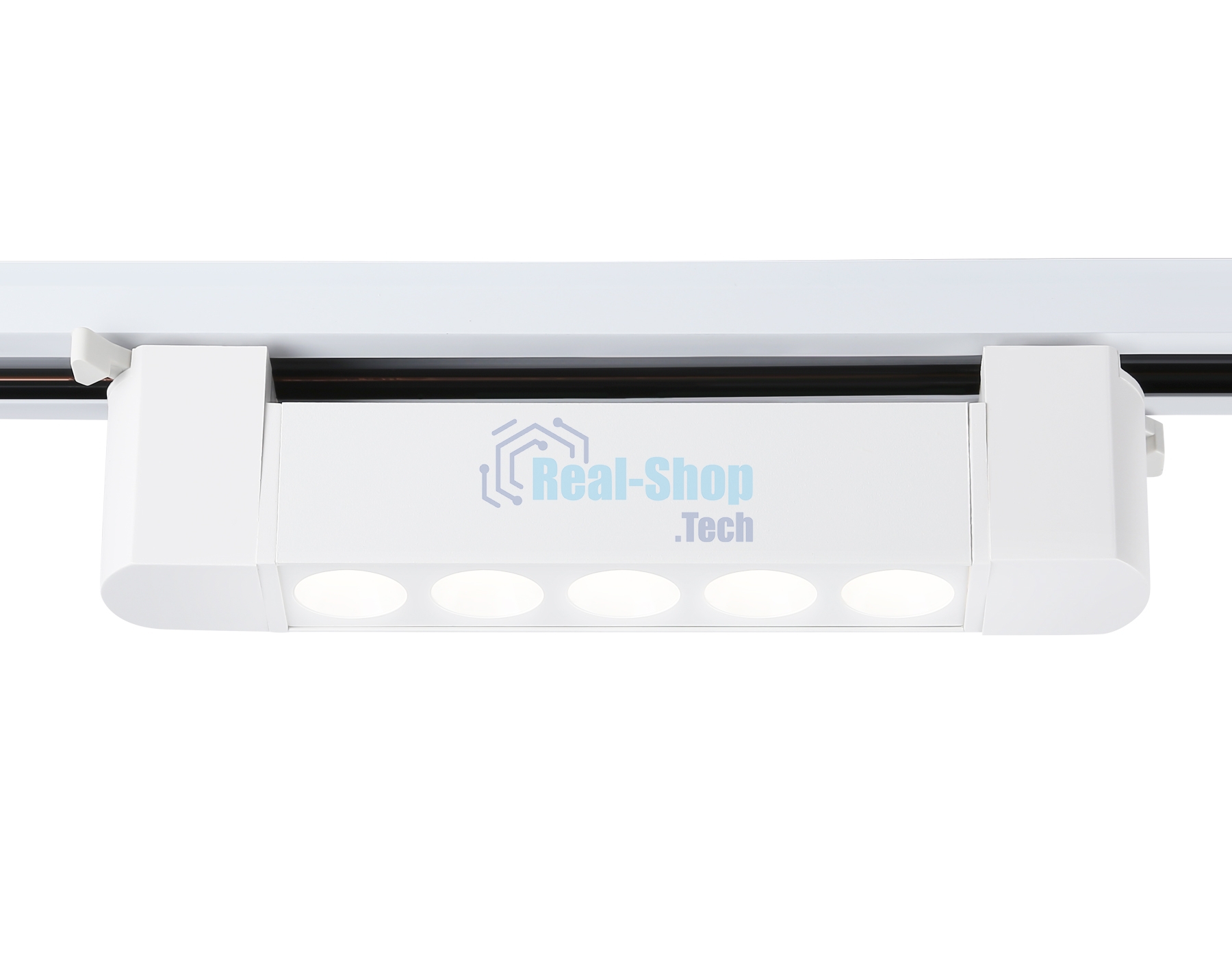 Трековый однофазный светильник Ambrella light GL6700 WH белый IP20 10W 4200K 24° 192*35*57