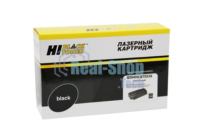 Расходные материалы Hi-Black Q5949X/Q7553X -  Картридж для LJ P2015/1320/3390/3392 Q5949X/Q7553X универсальный (7000стр.) с чипом