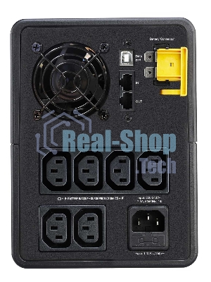Источник бесперебойного питания APC Back-UPS BX1600MI / 1600ВА / 900Вт /  6xIEC 320 C13, 2xRJ-45