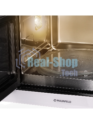 Микроволновая печь встраиваемая Maunfeld MBMO925SGW11 белый, 25 л, 900 Вт, переключатели - сенсор