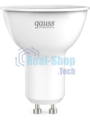 Лампа светодиодная Gauss Elementary MR16 11W 850lm 3000K GU10 LED