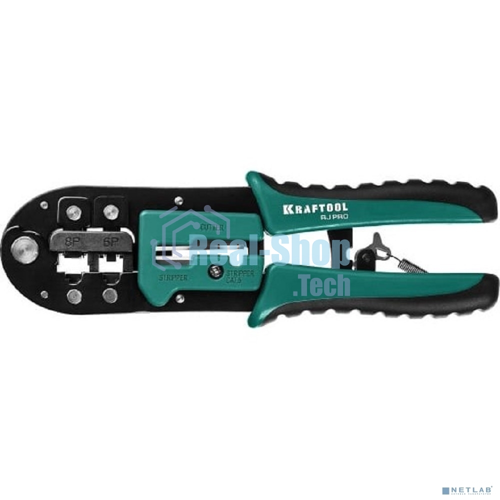 Кримпер универсальный KRAFTOOL RJ-Pro, RJ45, RJ11/RJ12