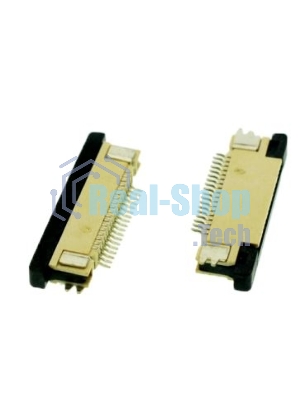 Разъем FPC Half Coverage Bottom Contact 1.0K-BX-28PWB 28 pin высота 2мм шаг 1мм