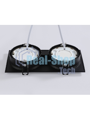 Светильник Ambrella light TN52235/2 BK черный IP20 GX53/2 220*110*44