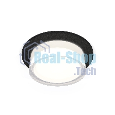 Комплект встраиваемого светильника Ambrella light XC6513063 SBK/FR/CL черный песок/белый матовый/прозрачный MR16 GU5.3 (C6513, N6241)