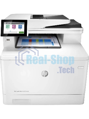 МФУ лазерное HP Color LaserJet Pro M480f (3QA55A), A4, цветной, печ. до 27 стр/мин., скан. до 29 стр/мин. (ч/б) 20 стр/мин. (цвет), 600 x 600 dpi, USB, RJ-45, Air Print, Mopria