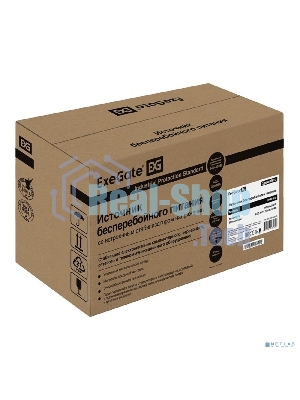 Источник бесперебойного питания ExeGate EX292764RUS SpecialPro UNB-600.LED.AVR.2SH.RJ.USB 600VA/360W, LED, AVR, 2*Schuko, RJ45/11, USB, черный