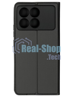 Чехол (клип-кейс) BoraSCO для Xiaomi POCO F6 Pro Silicone Case черный